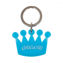 Schlüsselanhänger Krone-Königskind blau-türkis