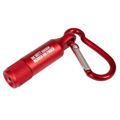 Mini Taschenlampe rot
