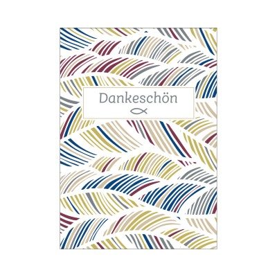 Postkarte Dankeschön