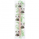 Bleistift mit Radiergummi und Lesezeichen Panda