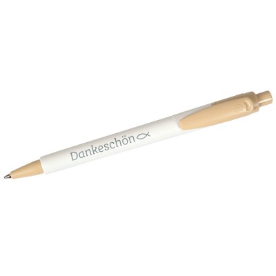 Kugelschreiber Dankeschön - beige