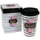 Becher to go Blessed