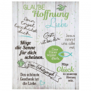 Wandbild Glaube