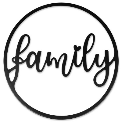 Wandbild family