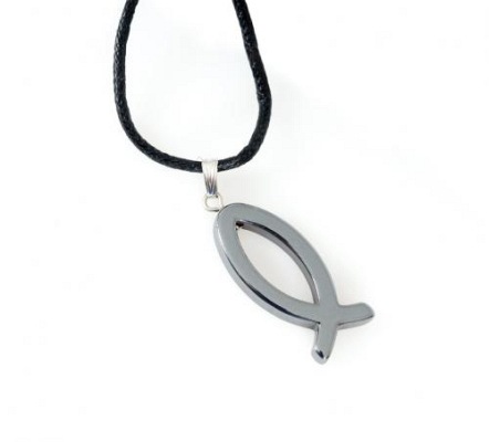 Kette mit Anhänger Fisch