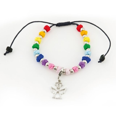 Armband Regenbogen Engel
