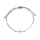 Armband Textil Kreuz