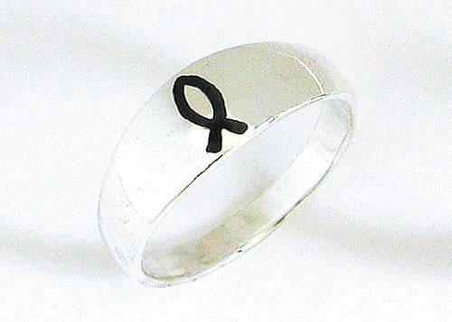 Fingerring Fisch - 18 mm
