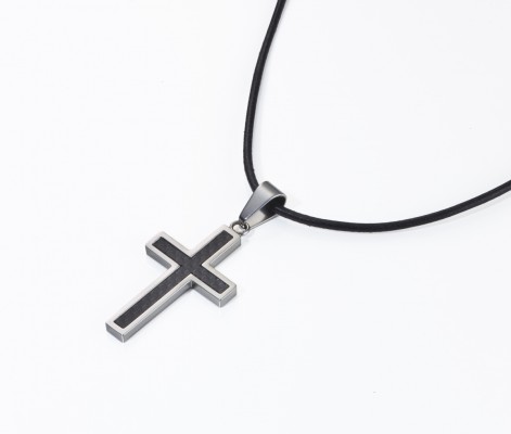 Anhänger Kreuz - Edelstahl