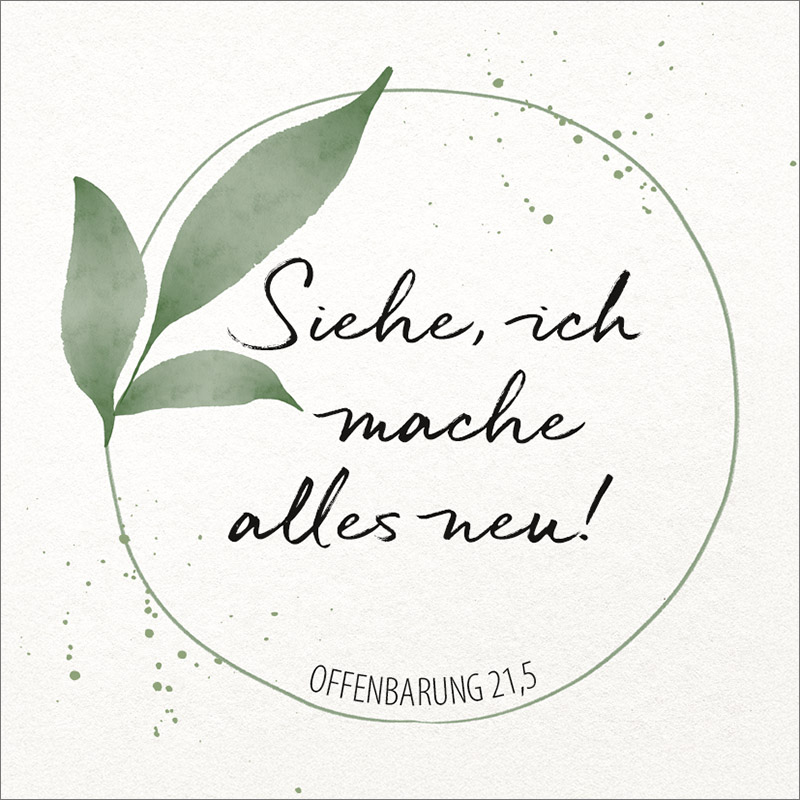 Siehe, ich mache alles neu - Magnet