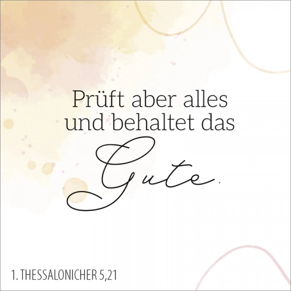 Prüft aber alles und - Magnet