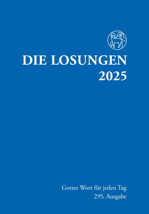 Losungen 2025 dunkelblau, Normalausgabe
