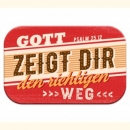 Magnet - Trust in the Lordt.... 7x4,5 cm (handmade) 