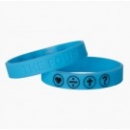 The Four Armband blau - leuchtend 18 cm