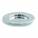 Abendmahl-Brotteller nicht stapelbar, flach (poliertes Aluminium)|Bread Plate non-stacking - Polished Aluminum (Communion Ware)
