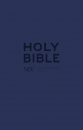 Tiny Bible With Zip|Blue - Softtone