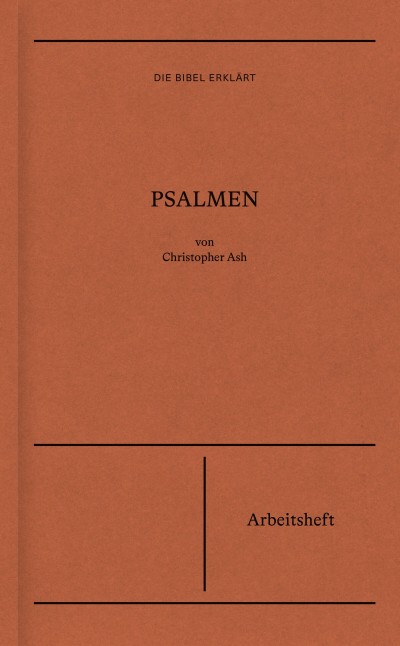 Psalmen - Arbeitsheft