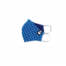 Mund-Nasen-Maske - Kids (Spotty Blue)|KitePride