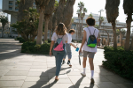 Drawstring Bag (Neon pink)|Jedes KitePride-Produkt ein Unikat. Lass dich von Farben und Muster überraschen!