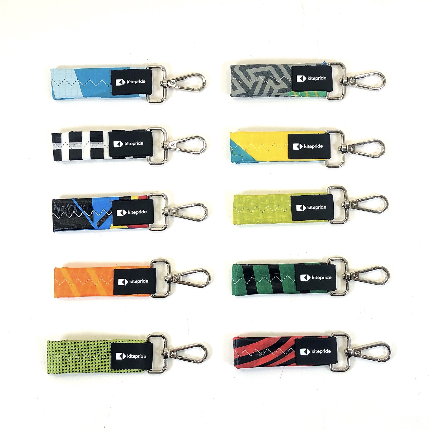 Keychain - Street Edition (Einzelstück - Farbbeispiele siehe Bild))|Jedes KitePride-Produkt ein Unikat. Lass dich von Farben und Muster überraschen!