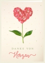 Danke von Herzen (Faltkarte)