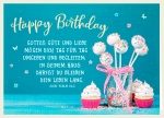 Gottes Güte und Liebe (Faltkarte Geburtstag)