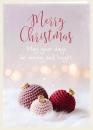 Merry Christmas (Faltkarte Geburtstag)