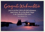 Jesus ist als das Licht in die Welt gekommen (Faltkarte Weihnachten)