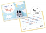 Schon als du im Verborgenen Gestalt annahmst (Faltkarte Taufe)
