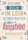 Kunstvoll gestaltet (Postkarte)
