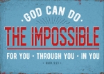 The impossible (Postkarte)