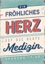 Ein fröhliches Herz (Postkarte)