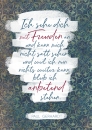 Ich sehe dich mit Freuden an (Postkarte Vintage)