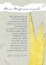 Mein Herzenswunsch (Postkarte Vintage)