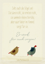 Vögel (Postkarte paper.blessings)