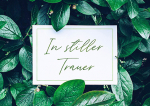 In stiller Trauer - Alle eure Sorge (Doppelkarte)