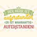 Der Herr ist auferstanden (Mini-Karte)