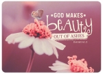 Beauty out of ashes (XL-Postkarte)