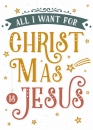 All I want (Postkarte Big Blessing im XL Format)