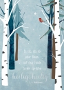 Es ist, als ob jeder Baum auf dem Lande zu mir späche (XL-Postkarte)