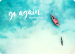 Go again (Postkarte Big Blessing im XL Format)