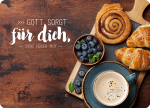 Gott sorgt (Postkarte Big Blessing im XL Format)