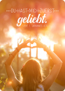 Zuerst geliebt (Postkarte Big Blessing im XL Format)