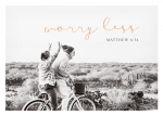 Postkarte - Worry less