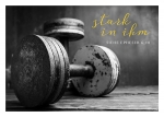 Stark in ihm (Postkarte Black & White)