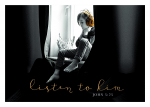 Listen (Postkarte Black & White)