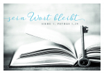 Sein Wort (Postkarte Black & White) (VE 10)
