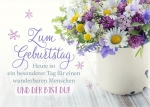Zum Geburtstag - Ein besonderer Tag (Postkarte)