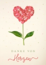 Danke von Herzen (Postkarte)