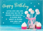Gottes Güte und Liebe (Postkarte Geburtstag)